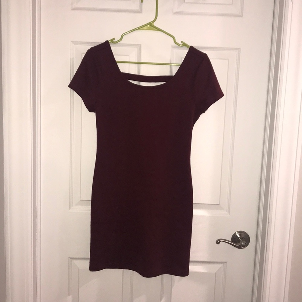 Maroon Dress